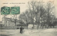 16 Charente / CPA FRANCE 16 "Cognac, la place de la salle verte" / TYPE SAGE