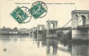 18 Cher / CPA FRANCE 18 "Saint Satur, le pont"