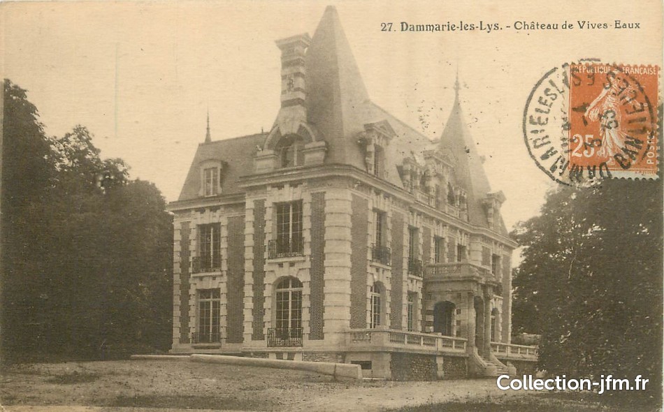 CPA Dammarie-les-Lys Château Gaillard 1905 