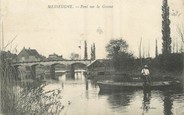 71 SaÔne Et Loire / CPA FRANCE 71 "Messeugne, pont sur la Grosne"