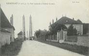 71 SaÔne Et Loire / CPA FRANCE 71 "Chauvort, le pont suspendu à l'entrée du pays"