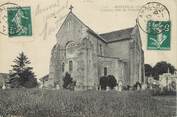 89 Yonne / CPA FRANCE 89 "Montréal, l'église" / TIMBRE DE CARNET