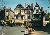 56 Morbihan / CPSM FRANCE 56 "Auray, vieilles maisons pittoresques et la place"
