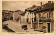 39 Jura / CPA FRANCE 39 "Septmoncel, groupe scolaire et la poste"