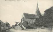 72 Sarthe / CPA FRANCE 72 "Beaumont Pied de Boeuf, l'église"