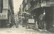 83 Var / CPA FRANCE 83 "Toulon, la rue d'Alger"