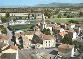 43 Haute Loire / CPSM FRANCE 43 "Saint Eble, le centre"