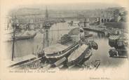 29 Finistere / CPA FRANCE 29 "Port Militaire de Brest, le pont tournant"