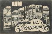 52 Haute Marne / CPA FRANCE 52 "Un bonjour de Chaumont"