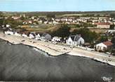 44 Loire Atlantique / CPSM FRANCE 44 "Les Moutiers en Retz, la plage, vue aérienne"