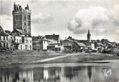 44 Loire Atlantique / CPSM FRANCE 44 "Oudon, vue partielle vers la tour et l'église"