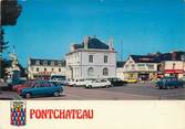 44 Loire Atlantique / CPSM FRANCE 44 "Pontchâteau, la place de la mairie"