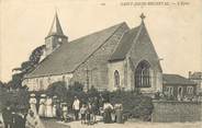 76 Seine Maritime / CPA FRANCE 76 "Saint Jouin Bruneval, l'église"