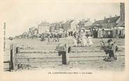 14 Calvado / CPA FRANCE 14 "Langrune sur Mer, la plage"