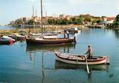 20 Corse / CPSM FRANCE 20 "Corse, Saint Florent, la ville et le port de plaisance" / BATEAU