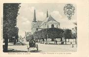 37 Indre Et Loire / CPA FRANCE 37 "Richelieu, l'église paroissiale et la porte de Loudun"