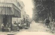 13 Bouch Du Rhone / CPA FRANCE 13 "La Roque d'Anthéron, les cafés du cours"