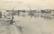 13 Bouch Du Rhone / CPA FRANCE 13 "Port de Bouc, le grand Canal" / PÊCHE