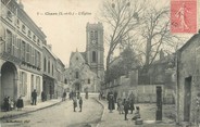 95 Val D'oise / CPA FRANCE 95 "Chars, l'église"