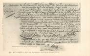 25 Doub / CPA FRANCE 25 "Besançon, acte de Naissance de Victor Hugo 1802"