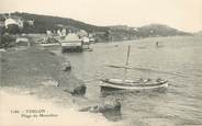 83 Var / CPA FRANCE 83 "Toulon, plage du Mourillon" / BATEAU