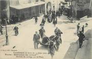 13 Bouch Du Rhone / CPA FRANCE 13 "Rognes, tremblement de terre du 11 juiin 1909, enterrement des victimes"