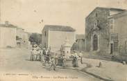 13 Bouch Du Rhone / CPA FRANCE 13 "Rognac, la place de l'église"