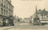 76 Seine Maritime / CPA FRANCE 76 "Gournay en Bray, place Nationale, fontaine, Halle"