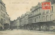 76 Seine Maritime / CPA FRANCE 76 " Gournay en Bray, la rue de l'église"