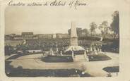 71 SaÔne Et Loire / CARTE PHOTO FRANCE 71 "Cimetière militaire de Châlons sur Marne"