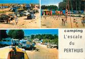 06 Alpe Maritime / CPSM FRANCE 06 "Cap d'Ail, camping l'Escale du Perthuis"