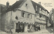 56 Morbihan / CPA FRANCE 56 "Auray, vieilles maisons de Saint Goustan"