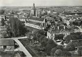 45 Loiret / CPSM FRANCE 45 "Neuville aux Bois, l'église et les mails"