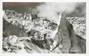 74 Haute Savoie / CPSM FRANCE 74 "Traversée du glacier de Bionnassay"