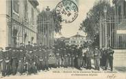 06 Alpe Maritime / CPA FRANCE 06 "Nice, entrée de la caserne Riquier, infanterie et chasseurs alpins"