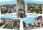 48 Lozere / CPSM FRANCE 48 "Souvenir de  Langogne " 