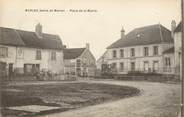 77 Seine Et Marne / CPA FRANCE 77 "Marles, place de la Mairie"