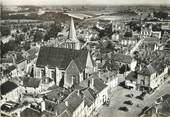 49 Maine Et Loire / CPSM FRANCE 49 "Brissac, l'église et la place"