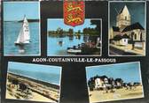 50 Manche / CPSM FRANCE 50 "Agon Coutainville, Le Passous"