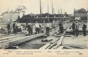 77 Seine Et Marne CPA FRANCE 77 "Lagny, construction d'un pont pour lourdes charges"