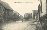 80 Somme CPA FRANCE 80 "Prouzel, la route de Faumanant"