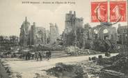 80 Somme CPA FRANCE 80 "Roye, ruines de l'église Saint Pierre"
