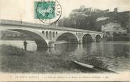 27 Eure / CPA FRANCE 27 "Le Petit Andely, le pont des Andelys"