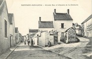 77 Seine Et Marne / CPA FRANCE 77 "Montigny sur Loing, grande rue et chemin de la Foloterie"