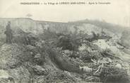 77 Seine Et Marne / CPA FRANCE 77 "Le village de Loroy sur Loing après la catastrophe" / INONDATIONS