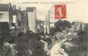 77 Seine Et Marne / CPA FRANCE 77 "Chateau Landon, la tour de Saint Thugal et Saint Séverin"