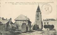 77 Seine Et Marne / CPA FRANCE 77 "Barcy, la place communale après le bombardement"