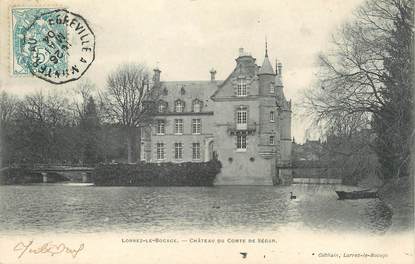 Cour d'Honneur Chateau du Comte de Segur CPA Lorrez-le-Bocage 1038518 