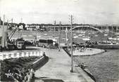 56 Morbihan / CPSM FRANCE 56 "La Trinité sur Mer, le port et le pont de Kerisper"