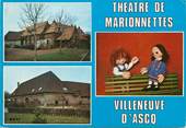 59 Nord / CPSM FRANCE 59 "Villeneuve d'Asq, théâtre de Marionnettes"